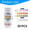 Three in one water test strips, pH test strips, pH
