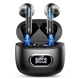 2025 AI Translator Headphones, 3-in-1 Real Time Voice Translator Earphones with 164 Languages & 7 Modes, Bluetooth 5.4 Headphones Translator with App, LED Display, 42H Runtime for Travel/Business