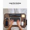 VIFOCAE Foldable Lap Desk, Laptop Bed Desk, Portable Lap Table,