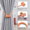 Pretty Jolly 2 Pack Magnetic Curtain Tiebacks 16 Inch Modern