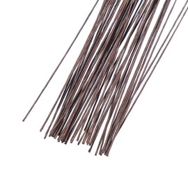 Decora 22 Gauge Brown Floral Wire 16 inch,50/Package