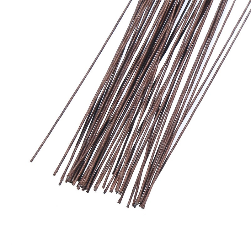 Decora 22 Gauge Brown Floral Wire 16 inch,50/Package