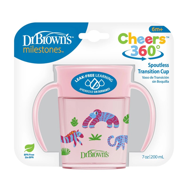 Dr. Brown's Dr Brown's Milestones Cheers 360 Spoutless Cup with