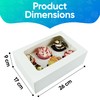 Albert Austin Cupcake Box Hold 6 Standard Cupcakes Food Grade
