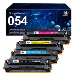 054 Toner Cartridge Set Replacement for Canon 054 054H Toner Cartridges