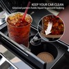 ME.FAN Car Cup Coaster [4 Pack] Silicone Car Coasters/Cup Mats