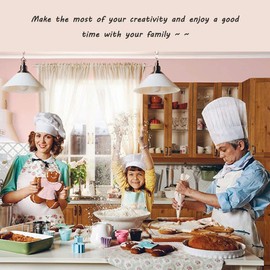 100 Disposable Large Bags and 4 Clips for Pastry Cupcake Decorations