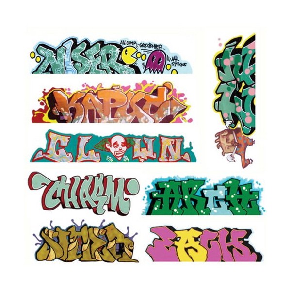 Blair Line HO Scale Graffiti, Mega Set #5