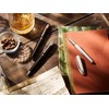 Colibri Equinox Rollerball Pen - White Lacquer and Chrome Accents