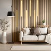 LRGBST 12V Warmwhite COB LED Strip Light, 6 Pcs 2M/6.56ft