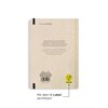 Matabooks, Sustainable and Vegan Notebooks A5 Made of Sweetgrass Paper,