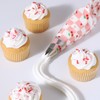 PME VD24IB064 12 Disposable Icing Piping Bags, Valentines Cherry Checkerboard,