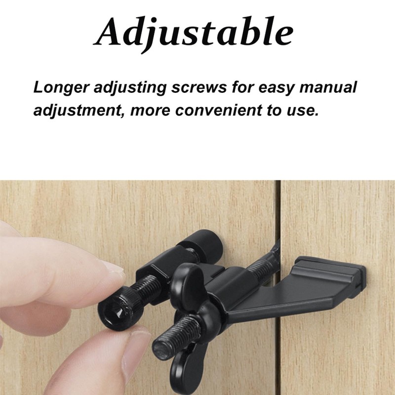 2 Pcs Portable Security Door Lock, Additional Safety and Privacy