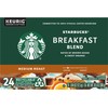 Starbucks Breakfast Blend Coffee K-Cups, 72 Count