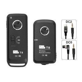 Wireless Remote Shutter Release for Camera Wireless Shutter Release for Nikon Df Z6 Z9 D850 D800 D750 D5300 D3300 D5600 D7200 D7500 Coolpix A