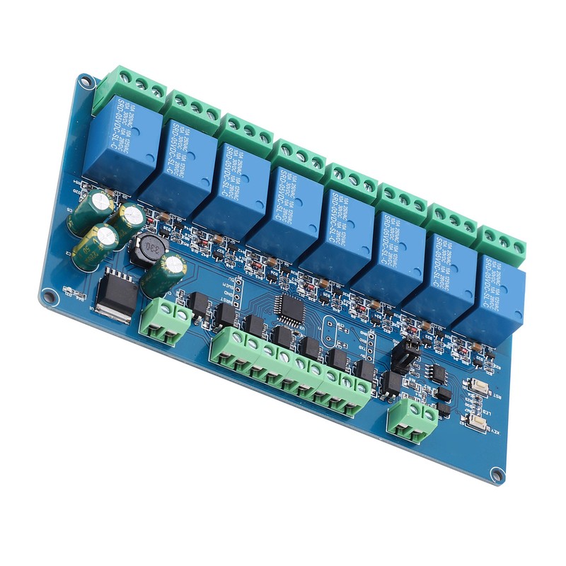 Relay Module 8 Channel Optocoupler Input Signal Detection Electronic Component