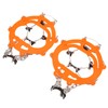 2Pcs Ice Traction Cleats Anti Skid Shoe Crampon Cover Snow
