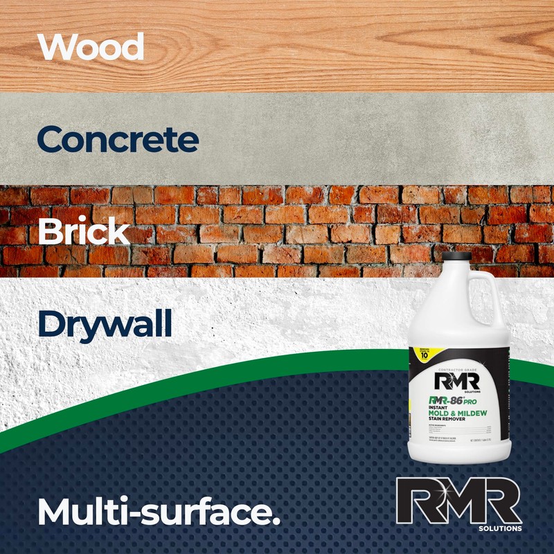 RMR-86 Pro Contractor Grade Mold Stain & Mildew Stain Remover