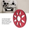 1/4 10.5 Inch Empty Tape Reel Professional 8 Holes Wind