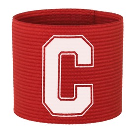 55 Sport Football Adult & Junior Captain's Armband - Adult - Red