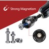 PANOVOS 12Pcs Magnetic Nut Driver Set,Impact Power Hex Nut Driver