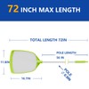 Sepetrel Pool Skimmer Net- Total Length 72 inches Ultral Fine
