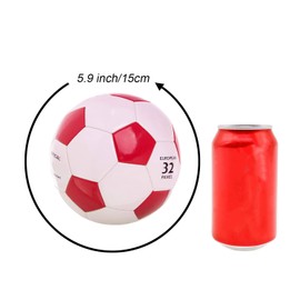 SPDTECH Soccer Ball Size 2 Small Pump with Needle Indoor and Outdoor Training Practice Couch School Gift for Toddlers Kids Boys Girls