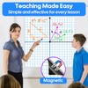 Laffunz Giant Magnetic XY Coordinate Grid Paper Dry Erase Large