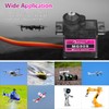 Beffkkip 12PCS MG90S 9g Micro Servo Motor Metal Gear for