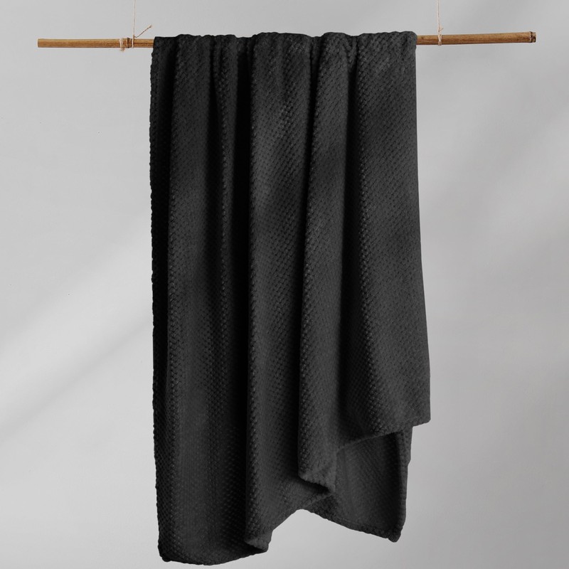 DecoKing Henry Cuddly Blanket, Soft, Fleece Microfibre Bedspread in Scandinavian