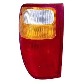 HEADLIGHTSDEPOT Left Driver Side Halogen Tail Light Compatible With Mazda B2300 2001-2010; CAPA Certified