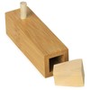 Morikuru TK08-01 Meal Container, Birch Bamboo, Made in Japan, Wooden