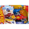 Hot Wheels City Ultimate Dual Dragon Transporter & 2 Die-Cast