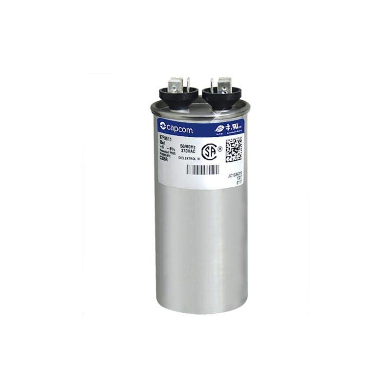 97F9611-35 uf MFD 370 Volt VAC - CBB65 Round Run