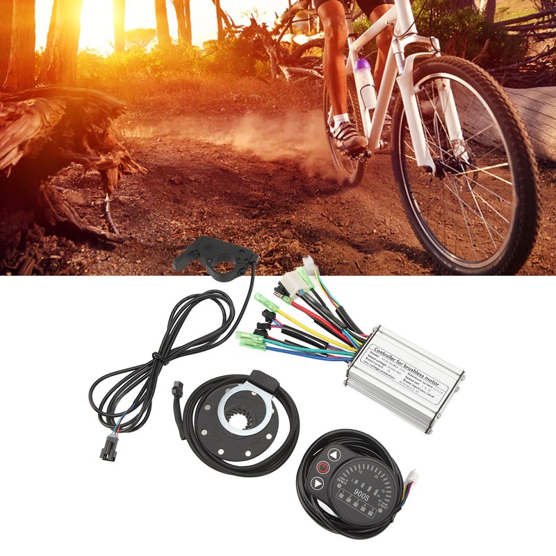 36V 48V 250W Electric Bike Conversion Kit Motor Controller Thumb