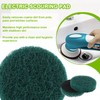 EPLZON 16pcs Kitchen Pads Power Scrubber Pads Set Electric Scrubber