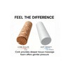 Foam Roller Physical Therapy/Natural Eco-Friendly Cork Roller,High-Density deep Tissue Massage