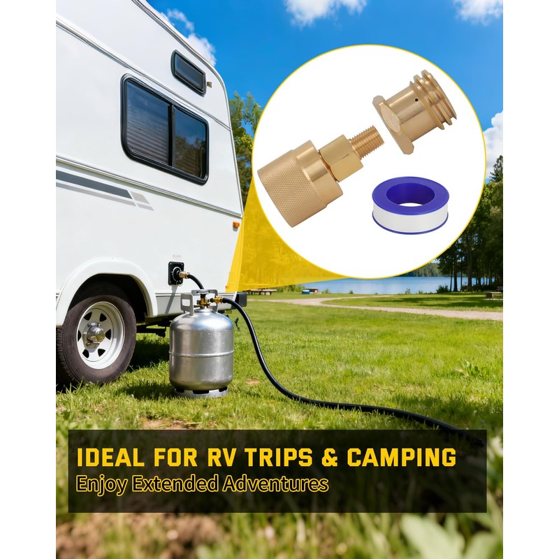 Foruly Forklift Propane Tank Adapter 1-1/4in to 1-5/16in