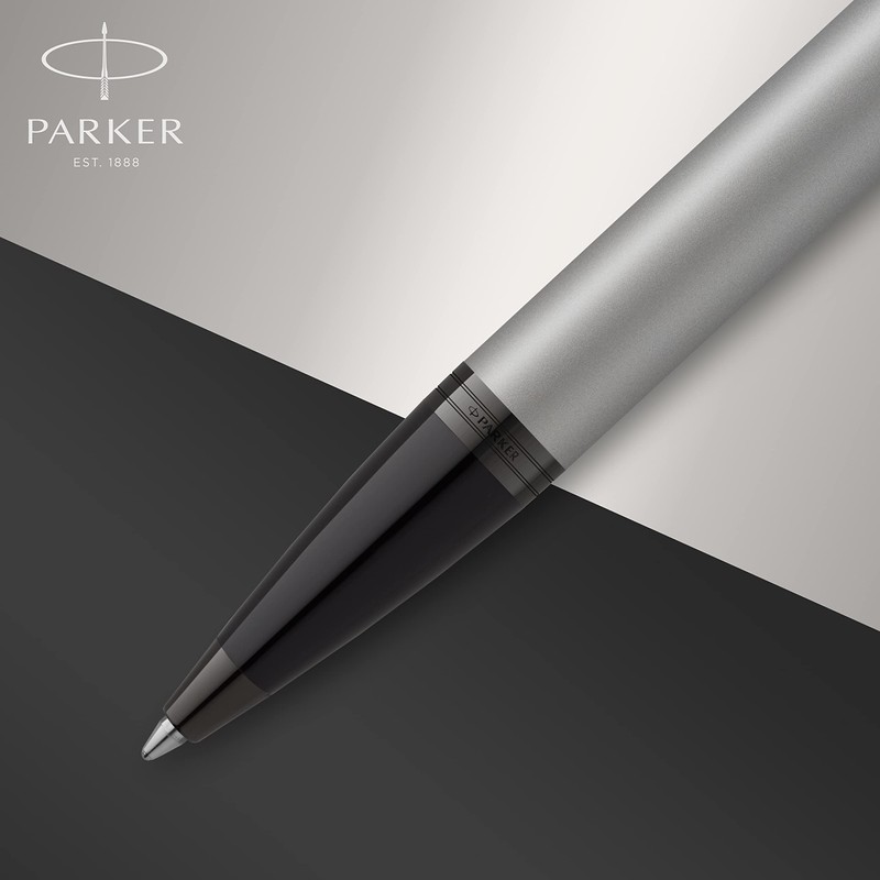 Parker IM Ballpoint Pen | Matte Grey with Black Trim