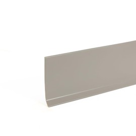 Mohawk Vinyl Cove Wall Base Molding Trim in Aircraft Carrier 4”W x 120’ L roll; one roll per Carton