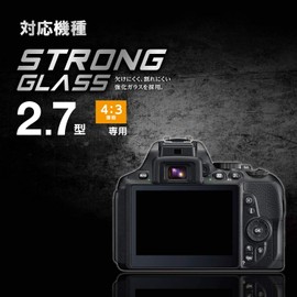 Elecom DFL-H2743PGHD 2.7" (4:3) High Gloss AR High Definition Shock Absorption LCD Screen Protector Film