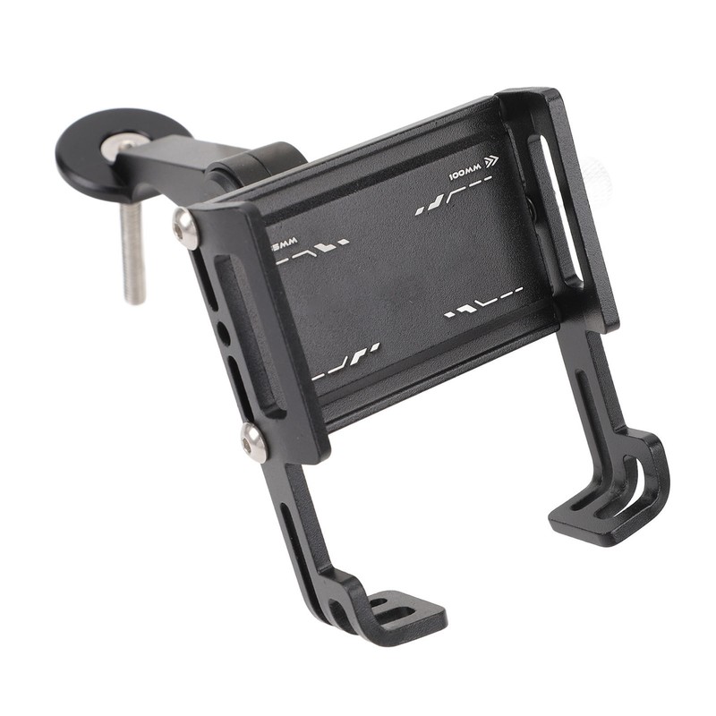 Bike Stem Phone Mount Holder Aluminum Alloy Adjustable Bicycle Phone