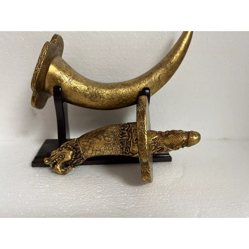 Ottoman Style Naughty Knife Dagger Display With Stand