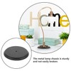 Desk Lamp Cast Iron Loader:Table Lamp Base Round Weight Loader