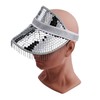 Glitter Mirror Sun Hat Silver For Summer Beach