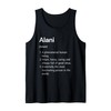 Alani Definition des Namens Lustiges Wörterbuch Tank Top