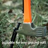 Camping Hammer Camping Mallet Tent Peg Puller, 12" high Carbon