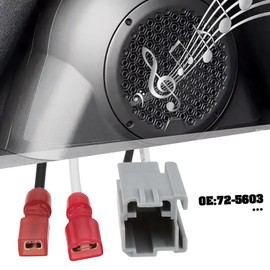 YINETTECH 1 Pair Speaker Harness Replacement Part 72-5603 Compatible with Ford Bronco 2021 to Up Plug and Play Speaker Kit Speaker Harness Upgrade Kit
