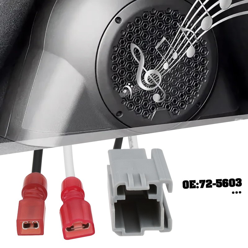 YINETTECH 1 Pair Speaker Harness Replacement Part 72-5603 Compatible with