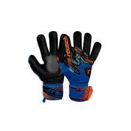 Reusch Attrakt Infinity NC Junior Non-Slip and Breathable Goalkeeper Gloves Football Gloves for Children and Teenagers for Boys Girls Perfect for Artificial Grass